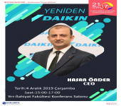 Daikin Ceo'su Hasan ÖNDER Sizi Çağırıyor...