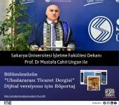 Dekanımızla röportaj dergimizin dijital sayfasında