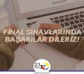 Öğrencilerimize başarılar dileriz.