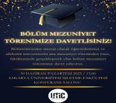 Bölüm Mezuniyet Törenimiz Hk.