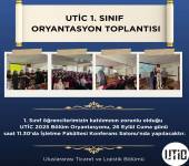 1. Sınıf Oryantasyon Toplantısı