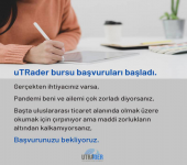 uTRader Burs Başvuruları Başladı!