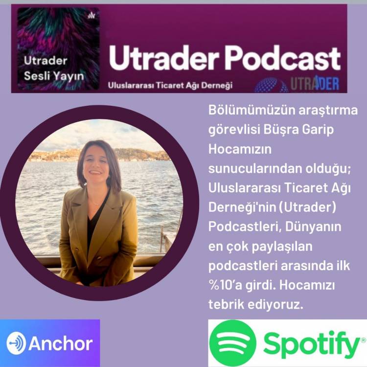 UTRADER Podcast'i en çok paylaşılanlar arasında!