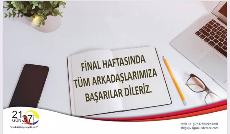 Final Haftamızda Başarılar