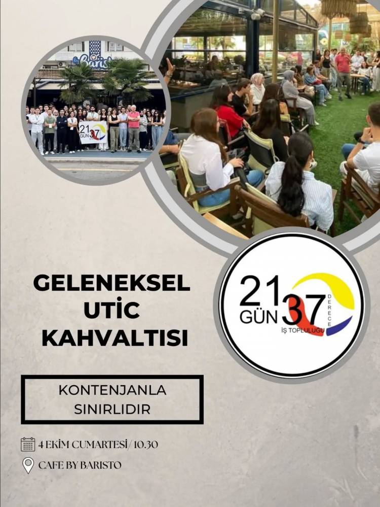 Geleneksel UTİC Kahvaltısında Buluşuyoruz!